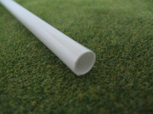 Styrene Plastic Strip: Round Tube Section, 2mm - 10mm