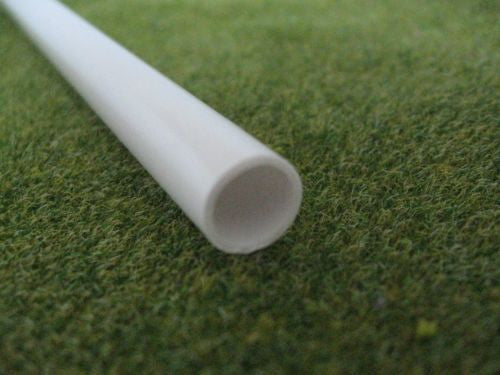 Styrene Plastic Strip: Round Tube Section, 2mm - 10mm