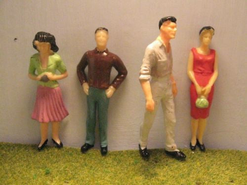 1:25 Scale Model Figures - Painted or Unpainted - Pack of 5, 10 or 20