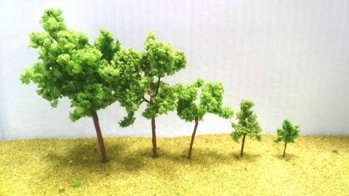 Deciduous Wire Model Trees: 3cm - 9cm High