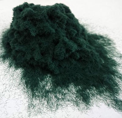 Dark Green Static Grass: 1mm, 2mm, 4mm or 6mm